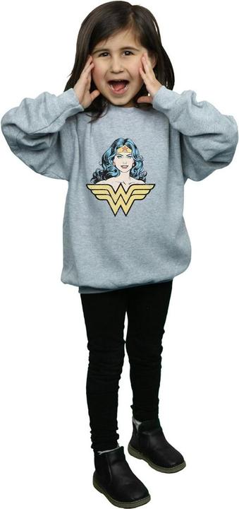 Produktbild Wonder Woman Gaze Sweatshirt Mädchen (140, 146)