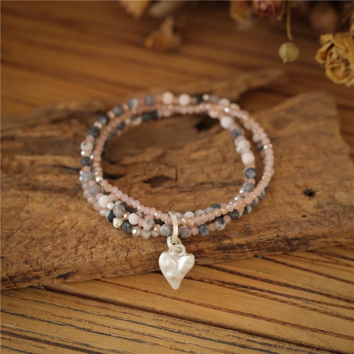 Produktbild Andreani Armband mit echtem rotem Picasso Jaspis (8 cm)