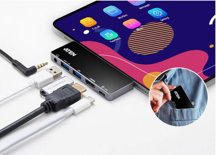 Produktbild Aten UH3238 (USB-C, 3 Ports)