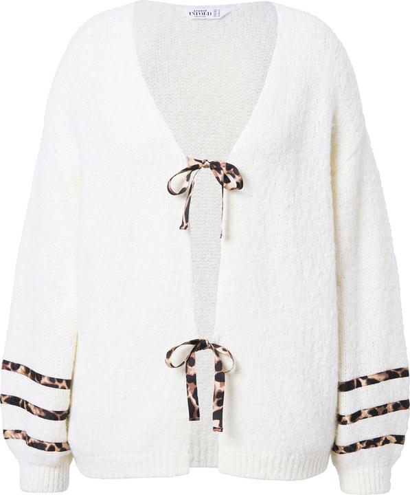 Immagine prodotto Studio Untold Cardigan dal taglio oversize con fiocco leopardato (42, 44)