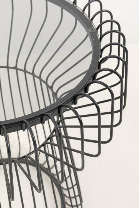 Produktbild Kare Design Beistelltisch Lisboa Schwarz Ø38cm