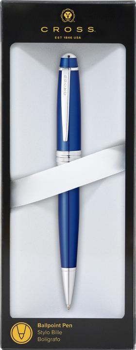 Image du produit Cross Bailey Stylo-bille Laque Bleu dans "Windowbox" (bleu-laque, 1 x)