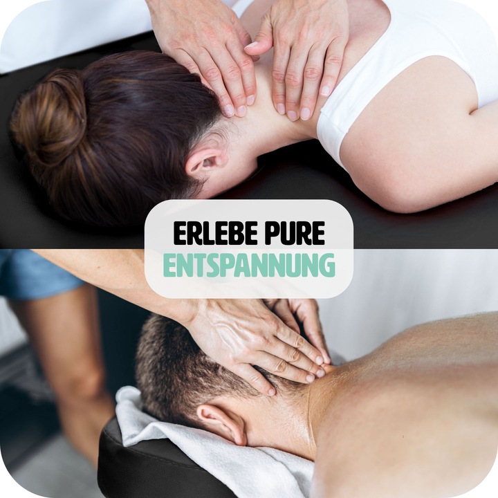Produktbild tectake 2 Zonen Massageliege
