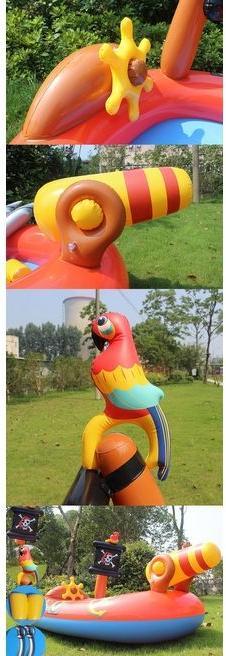 Produktbild SunClub Piraten Pool mit Sprinkler
