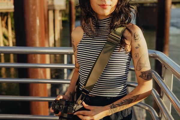 Actual product image Peak Design Slide (Neck belt, Shoulder strap)