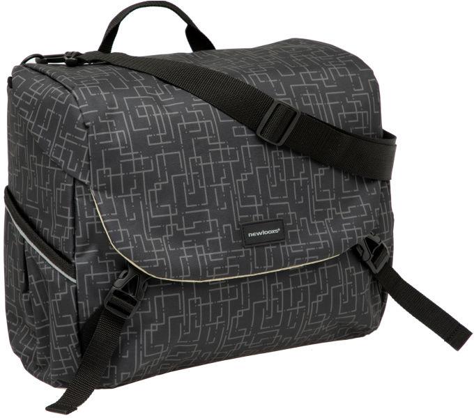 Produktbild New Looxs Tasche Mondi Joy Single Ivy Black 18,5l (18.50 l, Gepäckträgertasche)