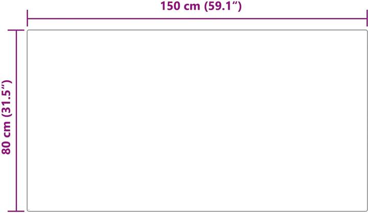 Produktbild vidaXL Wohnzimmerteppich (120 cm)