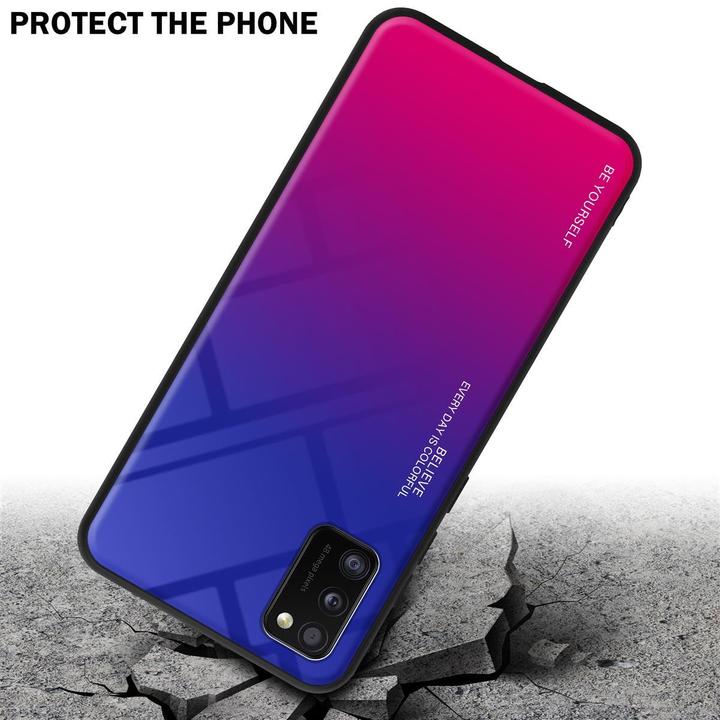 Produktbild Cadorabo TPU 2 Farben Glas Cover (Samsung Galaxy A41)