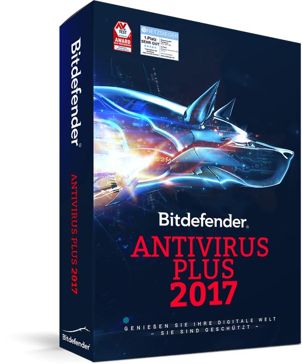 Actual product image Bitdefender Antivirus Plus 2017 ESD (1 User, 12 months)