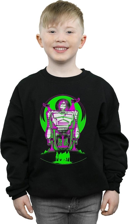 Actual product image Ready Player One Neon Iron Giant Felpa Ragazzi (128)