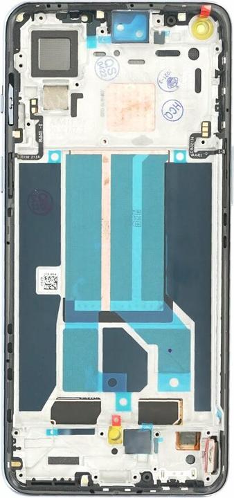 Produktbild OEM Display Unit + Frame for OnePlus Nord 2/2T 5G Gray (Display, OnePlus Nord 2 5G, OnePlus Nord 2T)