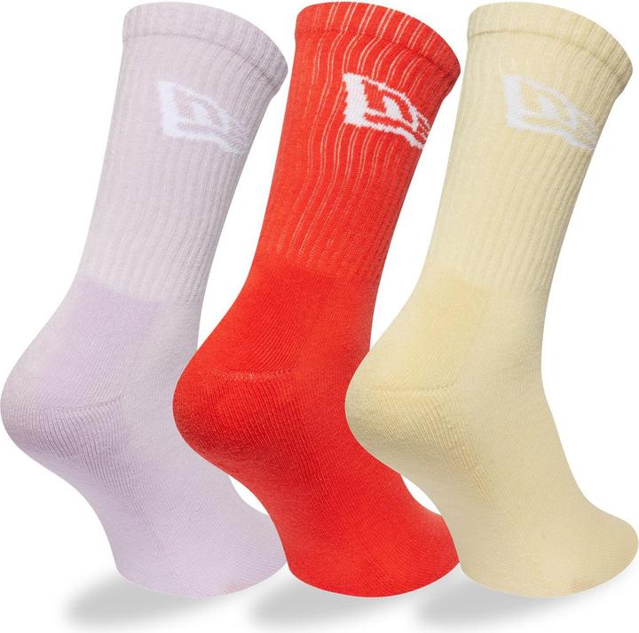 Produktbild New Era Unisex Socken - FLAG CREW 3er Pack multi - 39-42 (3er Pack, 39 - 42)
