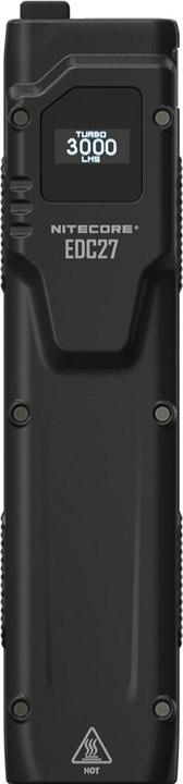 Actual product image Nitecore EDC27 incl. battery - 3000 lumen (13.56 cm, 3000 lm)