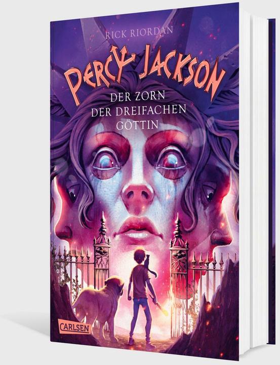 Image du produit Percy Jackson 7 : La Colère de la Triple Déesse (Allemand, Gabriele Haefs, Rick Riordan., 2025)