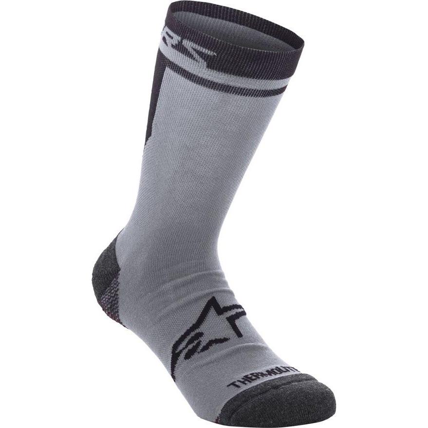 Alpinestars, Herren, Sportsocken, Winter Thermal Socks 17 (S), Grau