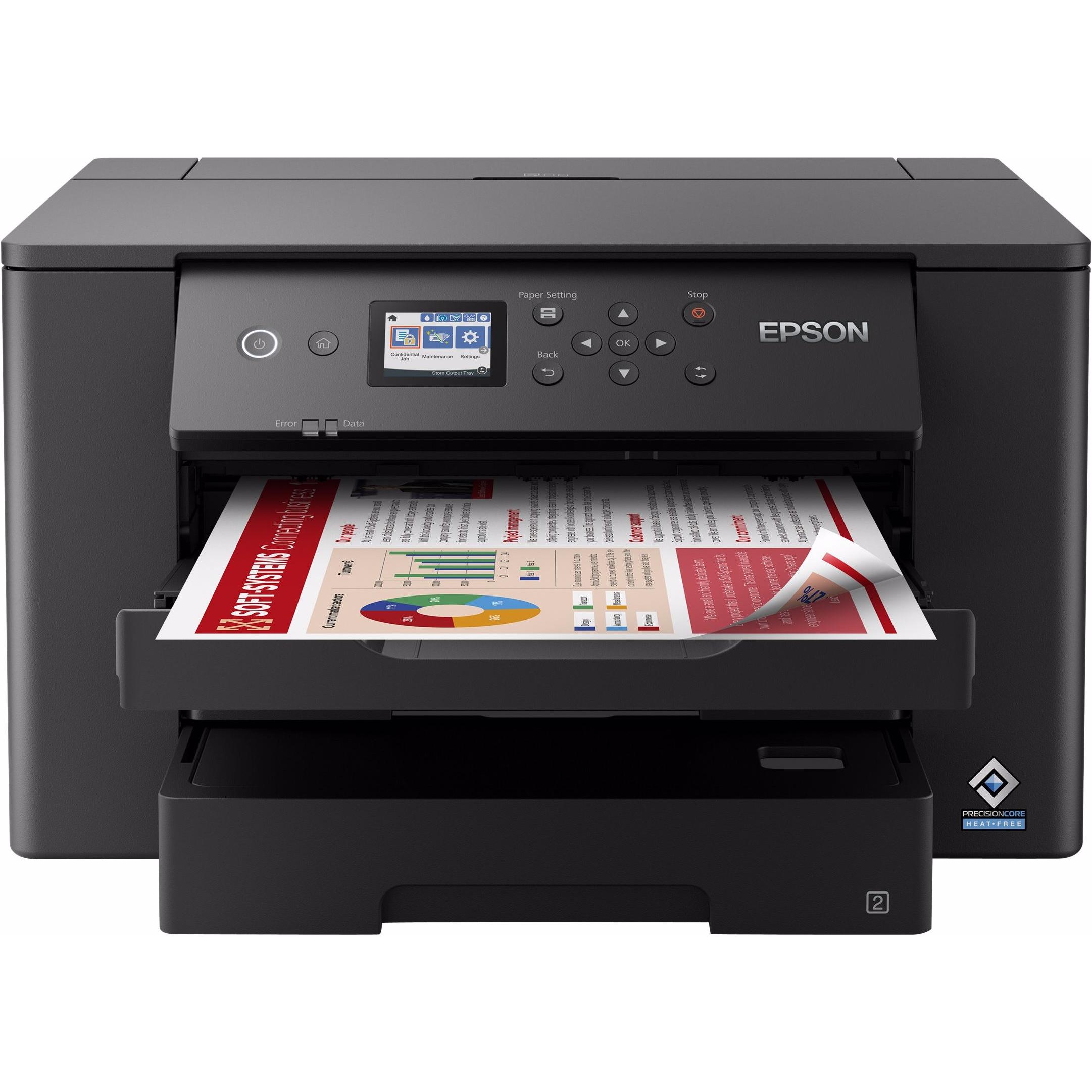 Thumbnail - Epson WorkForce WF-7310DTW (Tintenpatrone, Farbe), Drucker, Schwarz