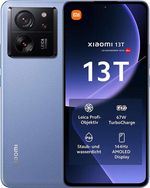 Actual product image Xiaomi 13T (256 GB, Alpine blue, 6.67", Dual SIM, 5G)