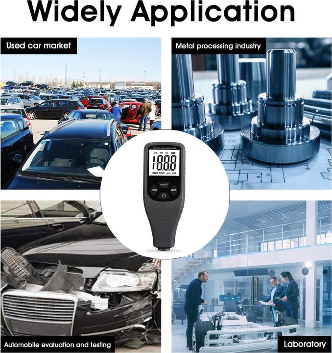 Actual product image Goyerrnes Schichtdickenmessgerät GR-2001 (Coating thickness gauge)