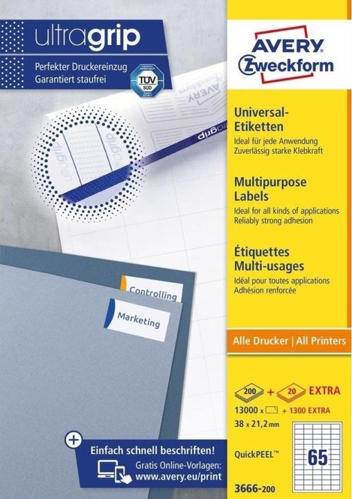 Productafbeelding Avery Universele etiketten