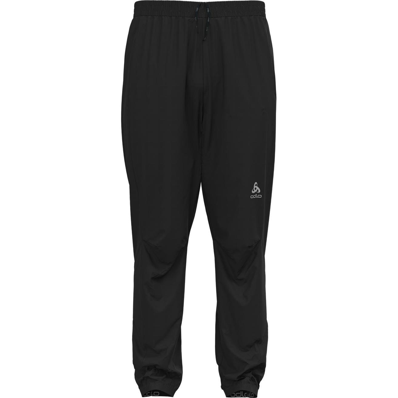 Odlo, Herren, Langlaufhose, Windbreaker (L), Schwarz, L