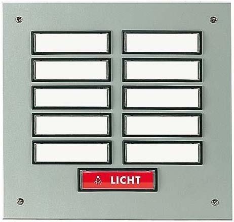 Urmet GRO ETA856EV1 Aluminium Shelf Plate 24VAC 1,5A 24VDC 1,0A