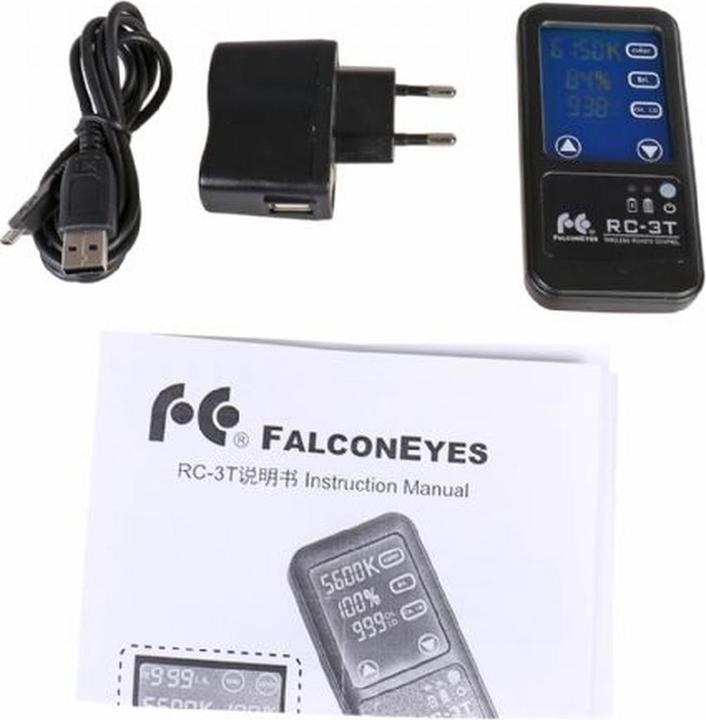 Actual product image Falcon Eyes LED Radio Trigger RC-3T (Funk)