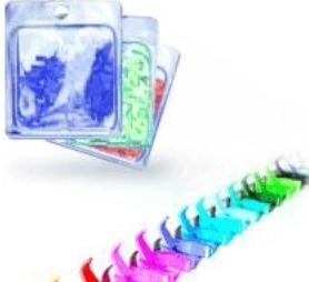 Actual product image PatchSee PatchClip color coding for connector