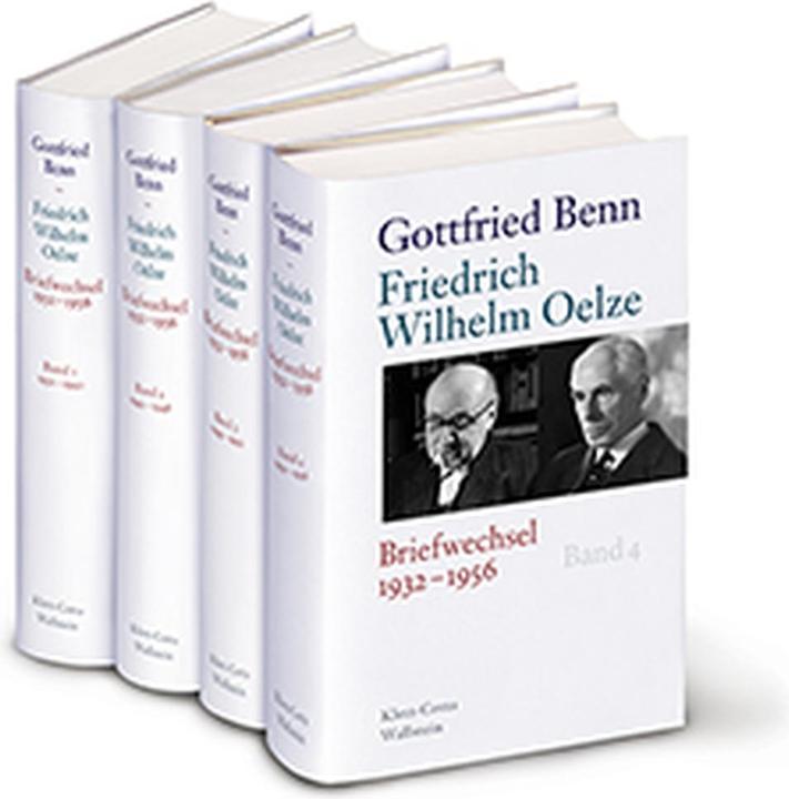 Produktbild Gottfried Benn - Friedrich Wilhelm Oelze (Deutsch, Friedrich Wilhelm Oelze, Gottfried Benn, Harald Steinhagen, Holger Hof, Stephan Kraft, 2016)