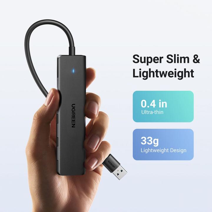 Immagine prodotto Ugreen USB Hub (USB-A, 4 Porti)