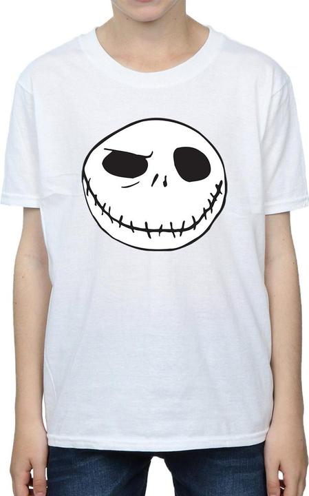 Immagine prodotto Disney Nightmare Before Christmas Jack's Big Face Maglietta Ragazzi (152, 158)