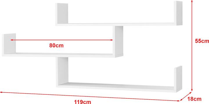 Immagine prodotto En.Casa Grimstad (119 x 18 x 55 cm)