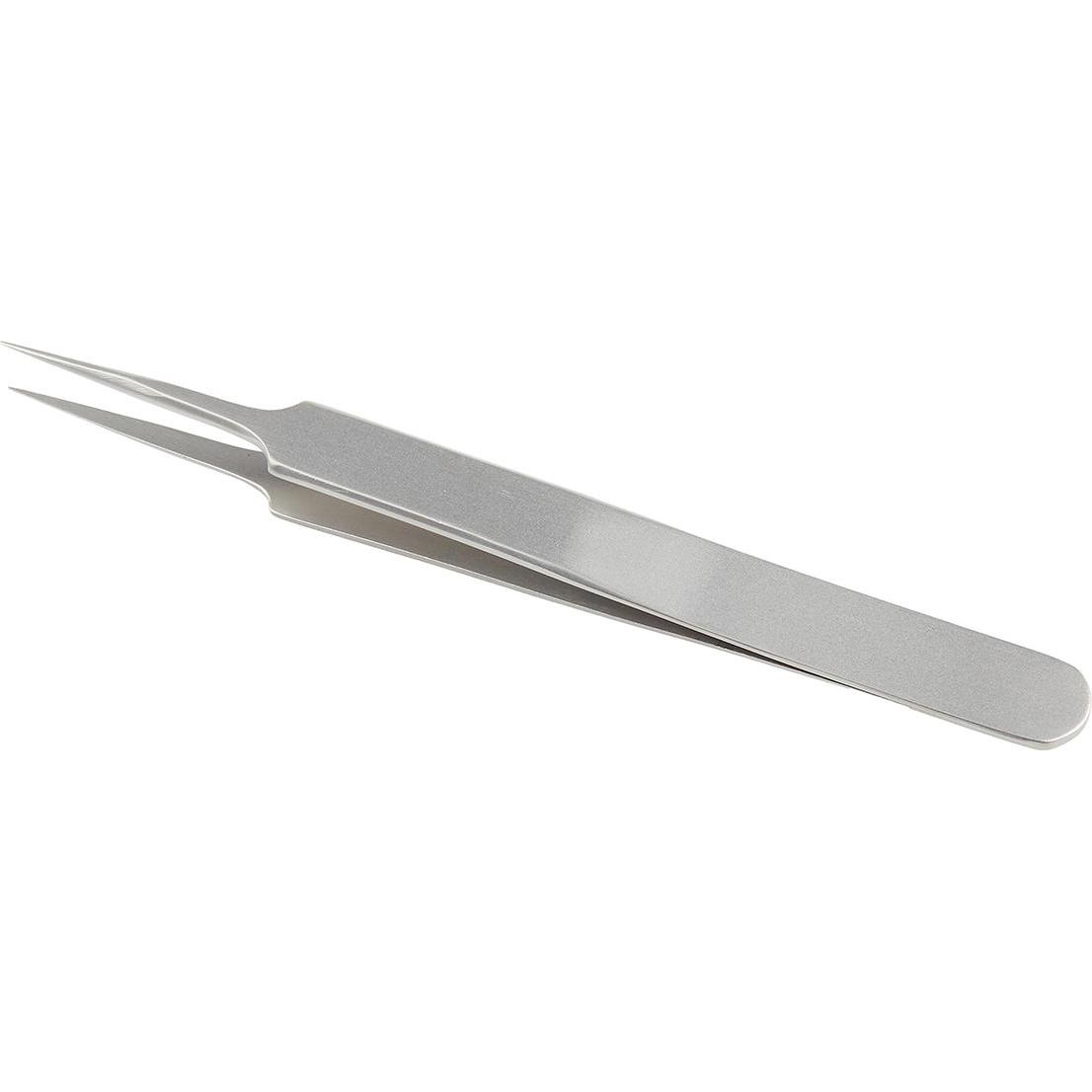 Rs Pro, Pinzette, Edelstahl Pinzette Säurebeständig, Spitze Extrafein, 110 mm