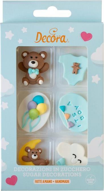 Immagine prodotto Decora Decorazioni di zucchero per bambina (copia) (6 x)