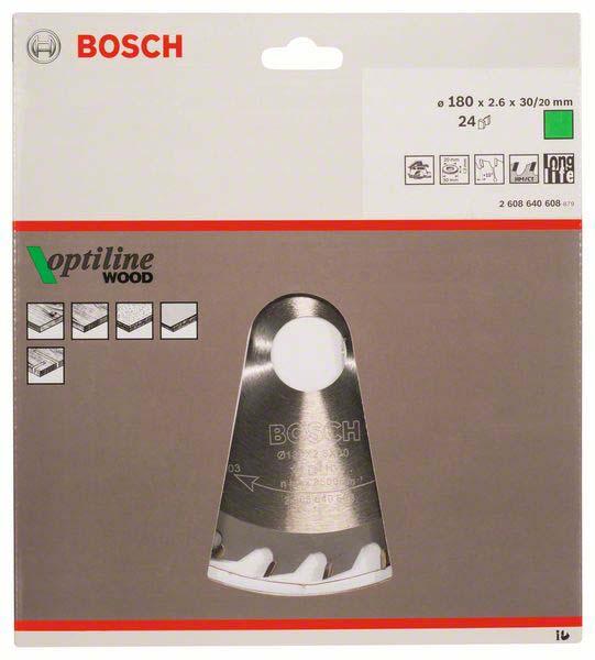 Actual product image Bosch Professional Zubehör PRO Wood circular saw blade, 180 x 2.6 x 30 mm