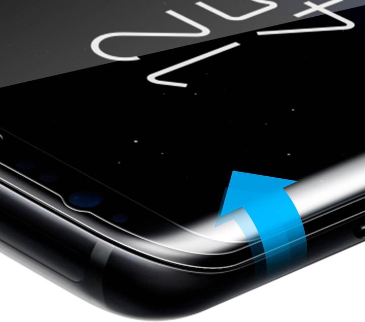 Actual product image Avizar Crystal clear film, glass screen protector (1 pcs., Samsung Galaxy S8)