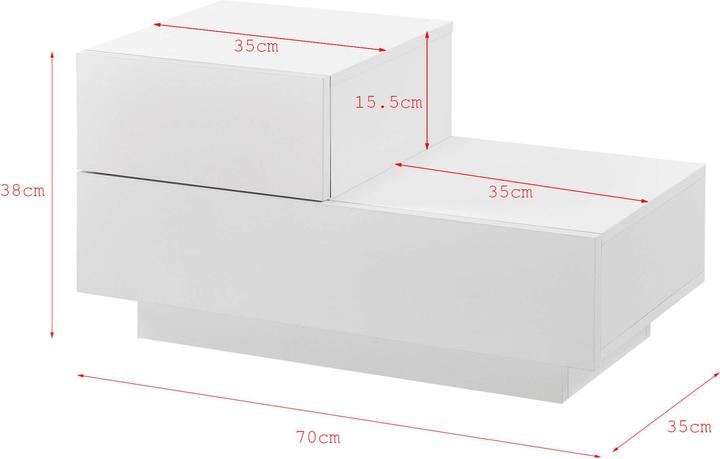 Produktbild En.Casa Sebokeng (70 x 35 x 38 cm)