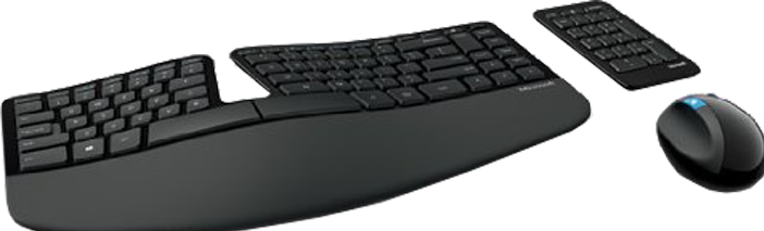 Produktbild Microsoft Sculpt Ergonomic (DE, Kabellos)