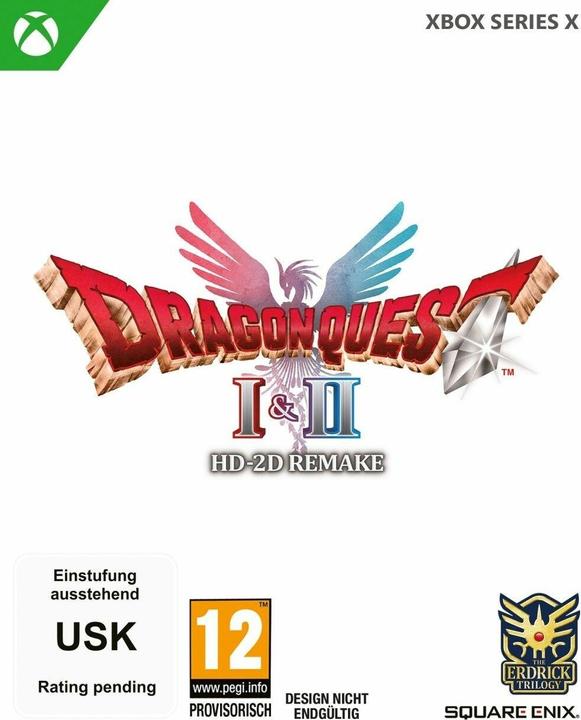 Produktbild Square Enix Dragon Quest I + II HD - 2D Remake (Xbox Series X, DE)