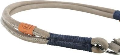 Produktbild Trixie Be Nordic Halsband Hond Half-Slip Leer Grijs (S, Hund, Hundesport)