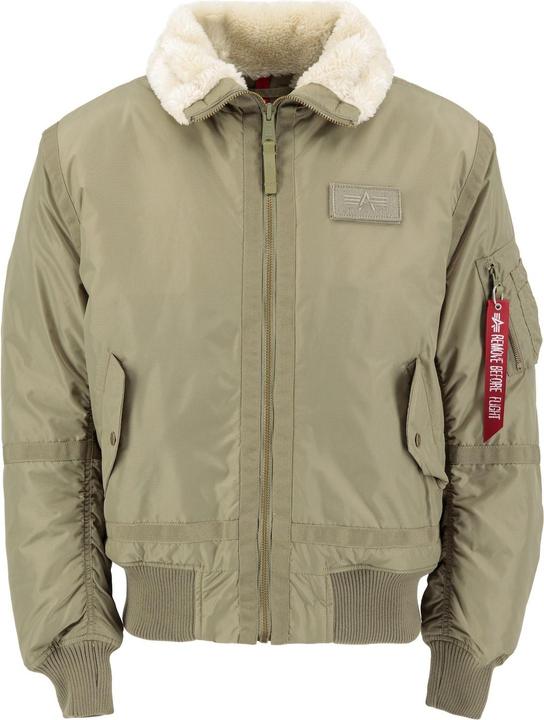 Alpha Industries Bomberjack pour homme, coupe ajustée, patch logo et étiquette Remove Before Flight (XXL)