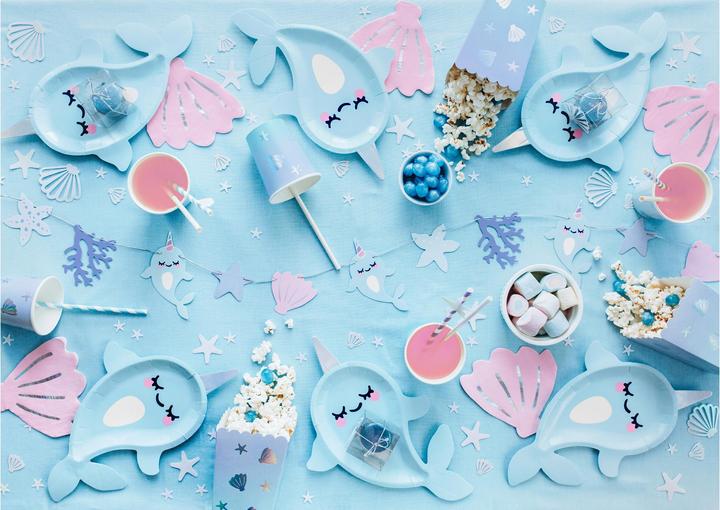 Produktbild Partydeco Teller Delphine (6 Stck.) (6 x)