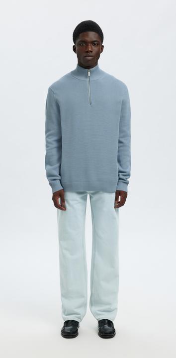 Produktbild Selected Slhdane Ls Knit Structure Half Zip Noos (XXL)