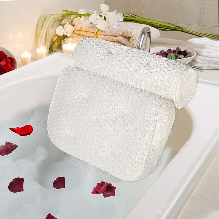 Produktbild Stride Badewannen Kissen Nackenkissen AirMesh-Technologie (33 x 35 cm)