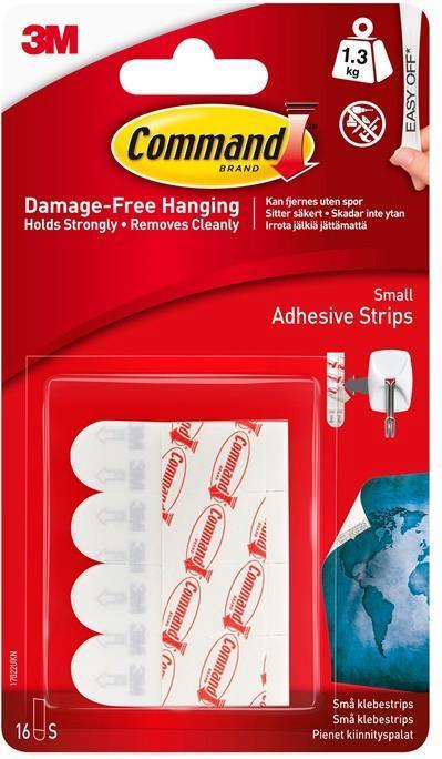 3M ADHESIVE STRIP COMMAND 17022NEWUKN 16PCS