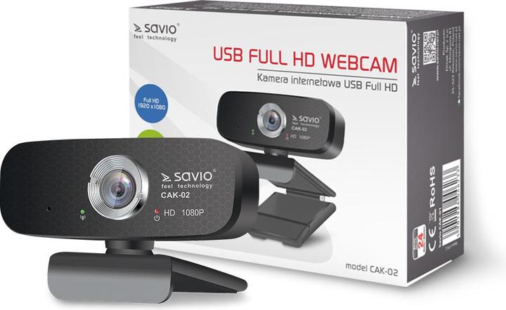 Immagine prodotto Savio Webcam CAK-02 (2 Mpx)