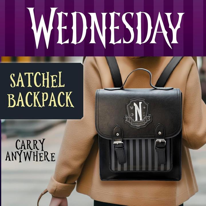 Actual product image Thumbs Up Wednesday - Backpack Satchel