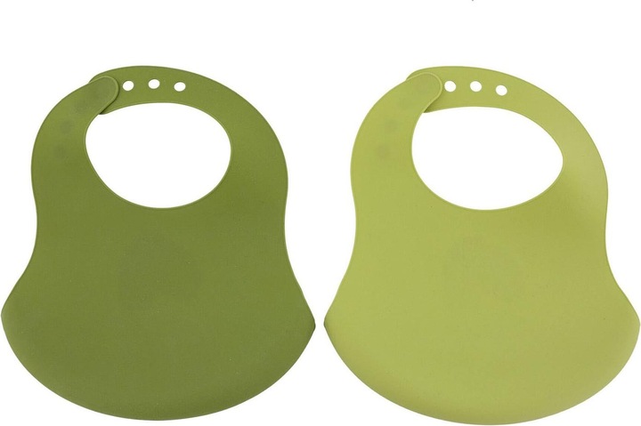 Image du produit Trixie Baby Bavoirs en silicone 2-pack Dino (4 mois)