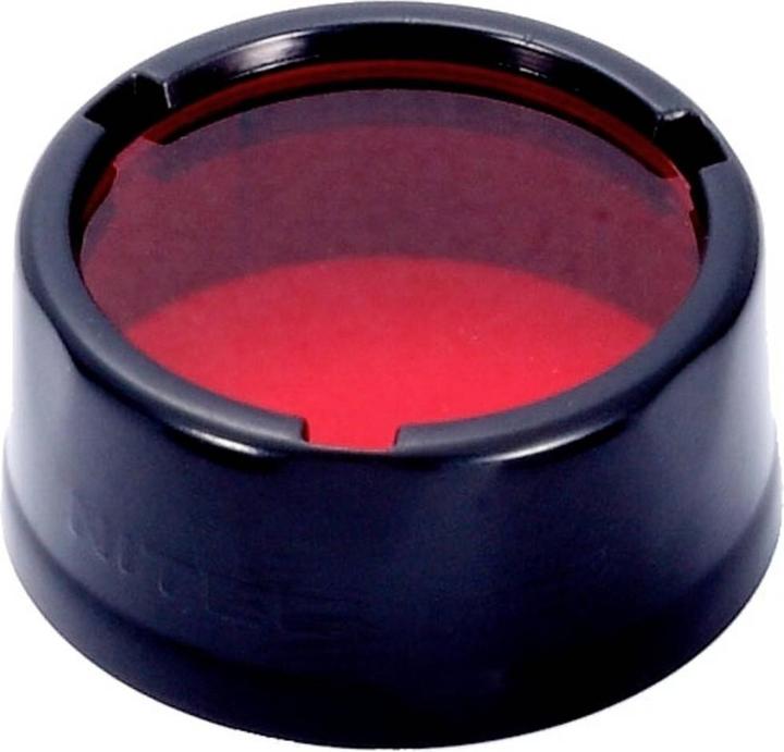 Actual product image Nitecore Red filter 70mm