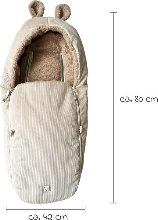 Produktbild Kaiser Baby Fusssäcke für Babyschalen & Babywannen Fleece-Fusssack Hima für Babyschalen & Babywannen