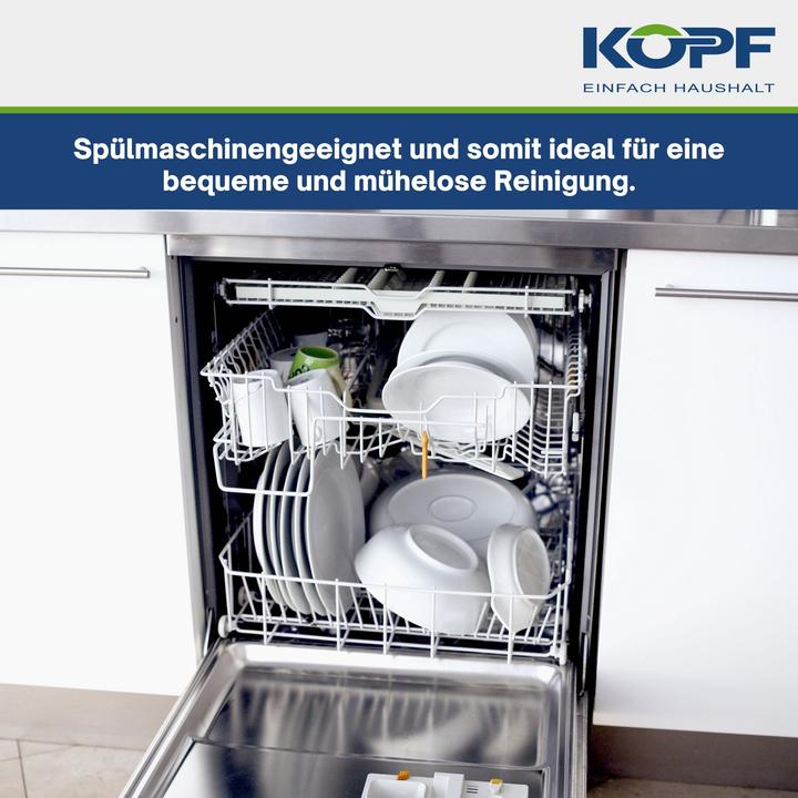 Produktbild Kopf Nelo Topfset (7-teilig, Edelstahl, Induktion, mit intelligenter Abgiesshilfe) (Edelstahl, 16 x 8.50 cm)